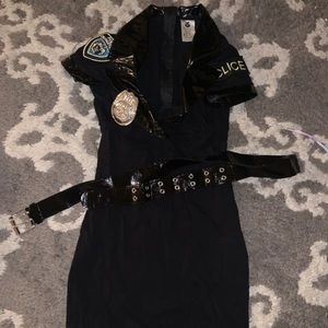 Halloween women’s POLICE COSTUME